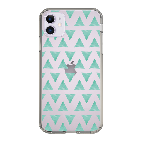 Slim Protection Case［ Original - Favorite Color Triangle - Green ］