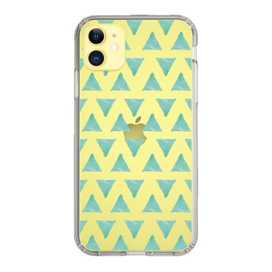 Slim Protection Case［ Original - Favorite Color Triangle - Green ］