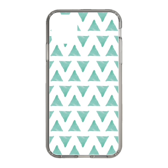Slim Protection Case［ Original - Favorite Color Triangle - Green ］