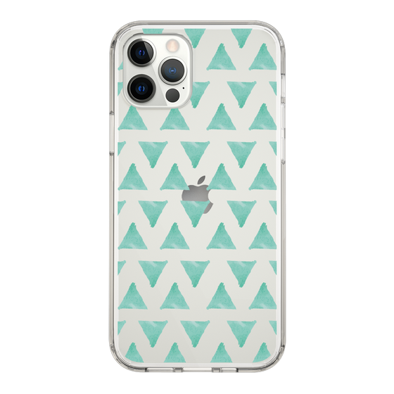 Slim Protection Case［ Original - Favorite Color Triangle - Green ］