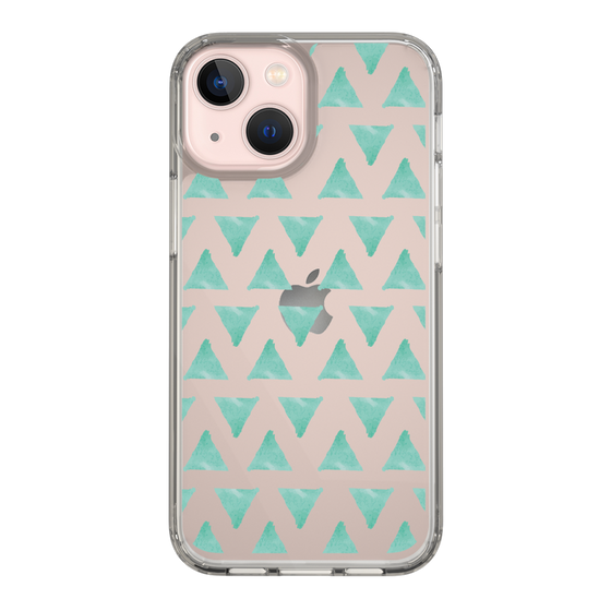 Slim Protection Case［ Original - Favorite Color Triangle - Green ］