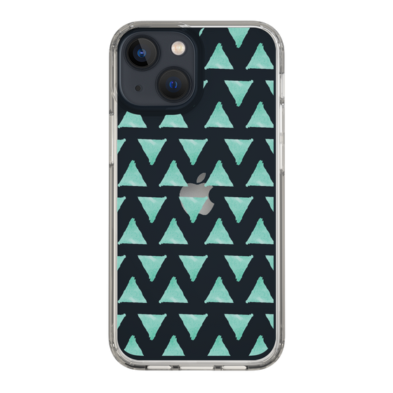 Slim Protection Case［ Original - Favorite Color Triangle - Green ］