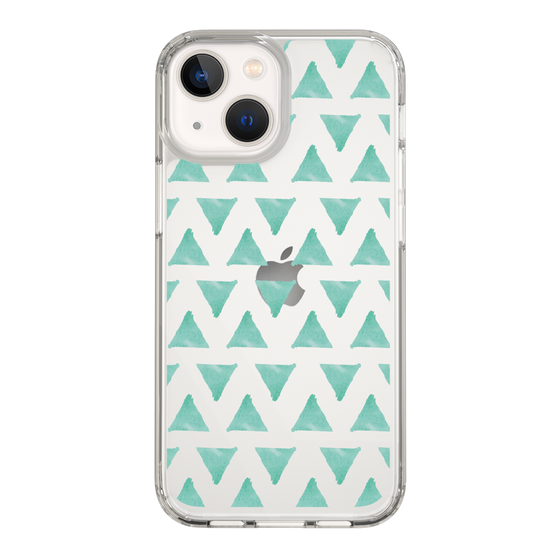 Slim Protection Case［ Original - Favorite Color Triangle - Green ］