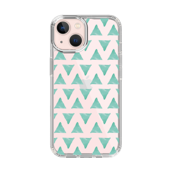 Slim Protection Case［ Original - Favorite Color Triangle - Green ］