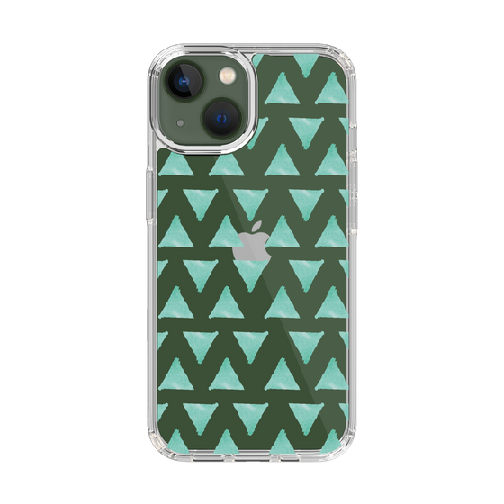 Slim Protection Case［ Original - Favorite Color Triangle - Green ］