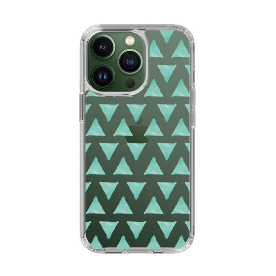 Slim Protection Case［ Original - Favorite Color Triangle - Green ］