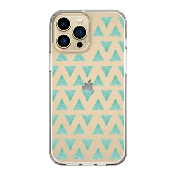 Slim Protection Case［ Original - Favorite Color Triangle - Green ］