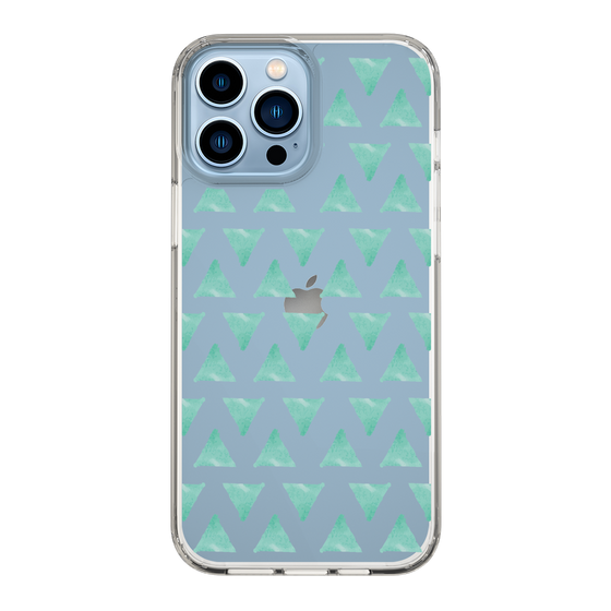 Slim Protection Case［ Original - Favorite Color Triangle - Green ］
