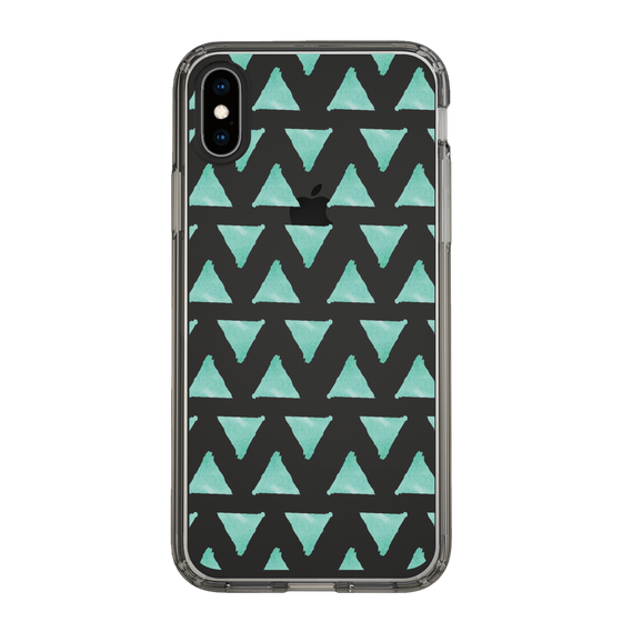 Slim Protection Case［ Original - Favorite Color Triangle - Green ］
