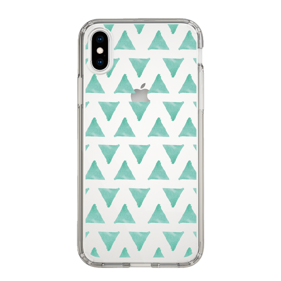 Slim Protection Case［ Original - Favorite Color Triangle - Green ］