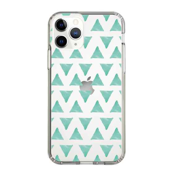 Slim Protection Case［ Original - Favorite Color Triangle - Green ］