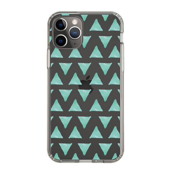 Slim Protection Case［ Original - Favorite Color Triangle - Green ］