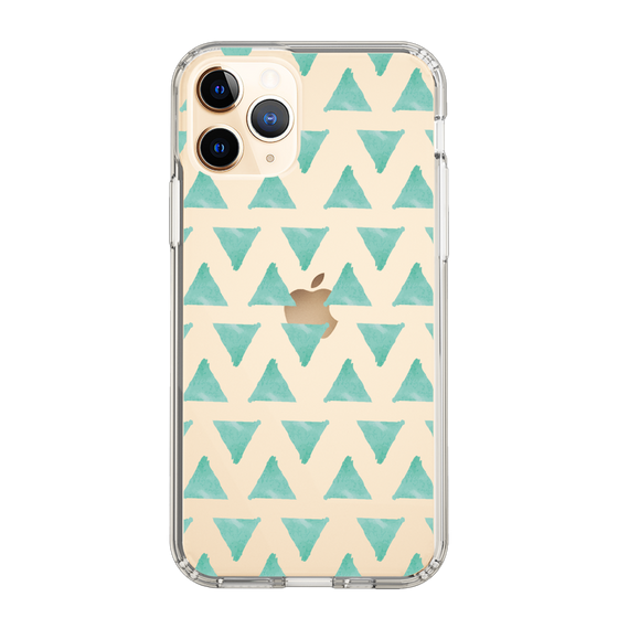 Slim Protection Case［ Original - Favorite Color Triangle - Green ］