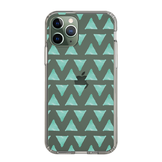 Slim Protection Case［ Original - Favorite Color Triangle - Green ］