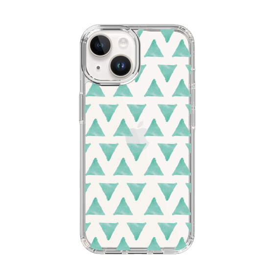 Slim Protection Case［ Original - Favorite Color Triangle - Green ］