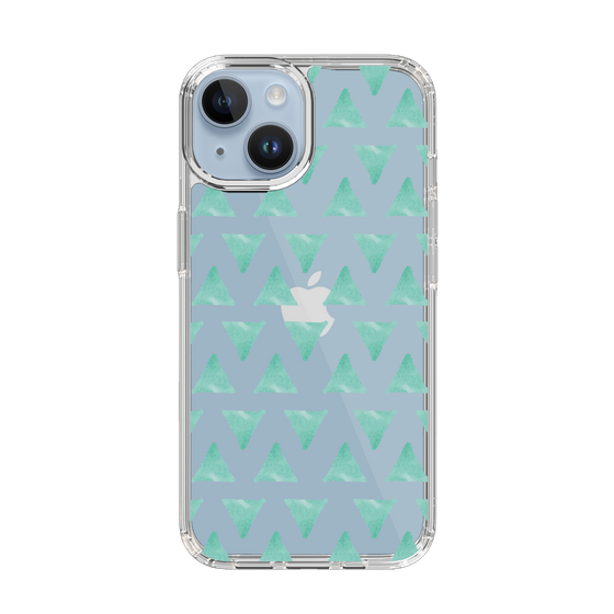 Slim Protection Case［ Original - Favorite Color Triangle - Green ］