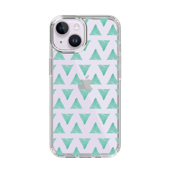 Slim Protection Case［ Original - Favorite Color Triangle - Green ］