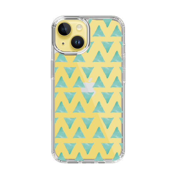 Slim Protection Case［ Original - Favorite Color Triangle - Green ］