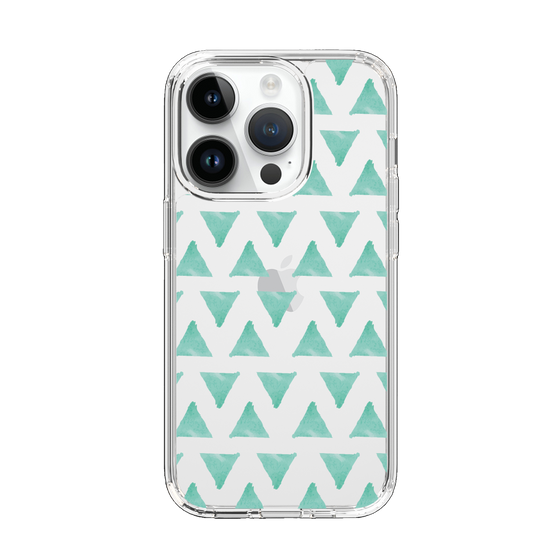 Slim Protection Case［ Original - Favorite Color Triangle - Green ］