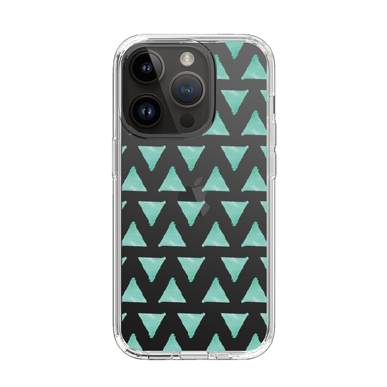 Slim Protection Case［ Original - Favorite Color Triangle - Green ］