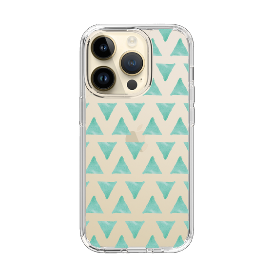 Slim Protection Case［ Original - Favorite Color Triangle - Green ］