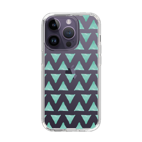 Slim Protection Case［ Original - Favorite Color Triangle - Green ］