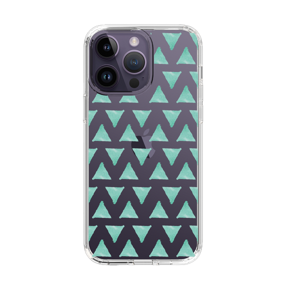 Slim Protection Case［ Original - Favorite Color Triangle - Green ］