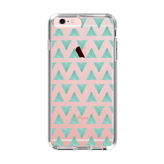 Slim Protection Case［ Original - Favorite Color Triangle - Green ］