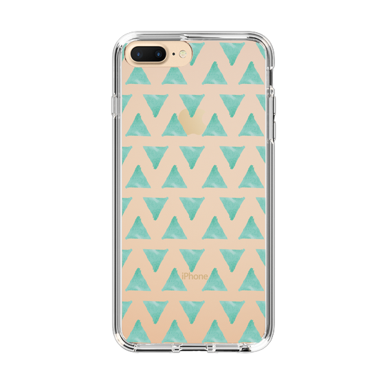 Slim Protection Case［ Original - Favorite Color Triangle - Green ］