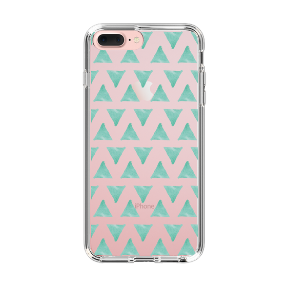 Slim Protection Case［ Original - Favorite Color Triangle - Green ］