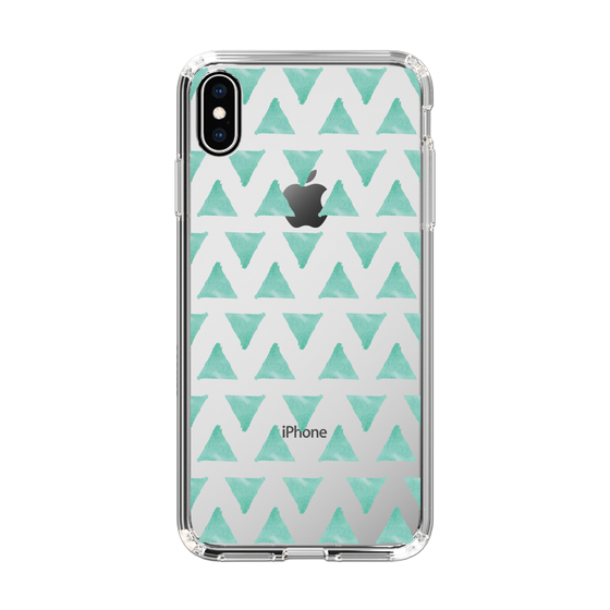 Slim Protection Case［ Original - Favorite Color Triangle - Green ］