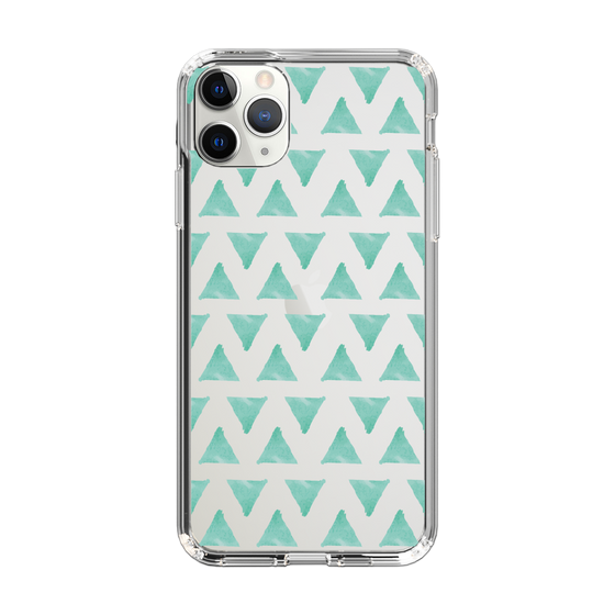 Slim Protection Case［ Original - Favorite Color Triangle - Green ］