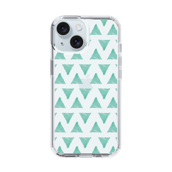 Slim Protection Case［ Original - Favorite Color Triangle - Green ］