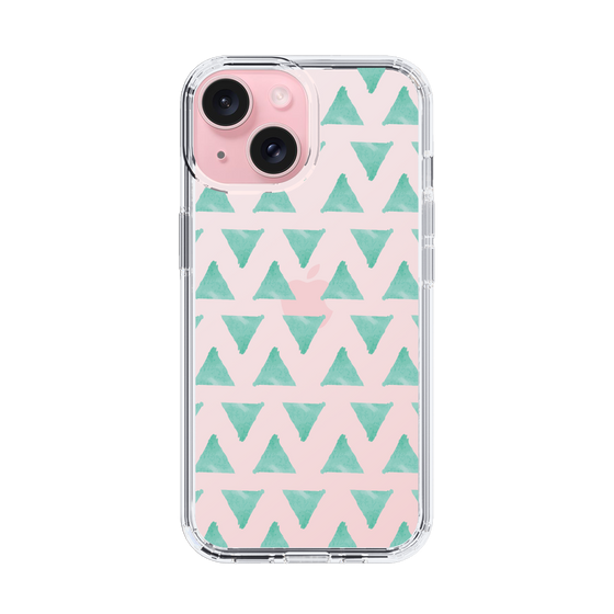 Slim Protection Case［ Original - Favorite Color Triangle - Green ］