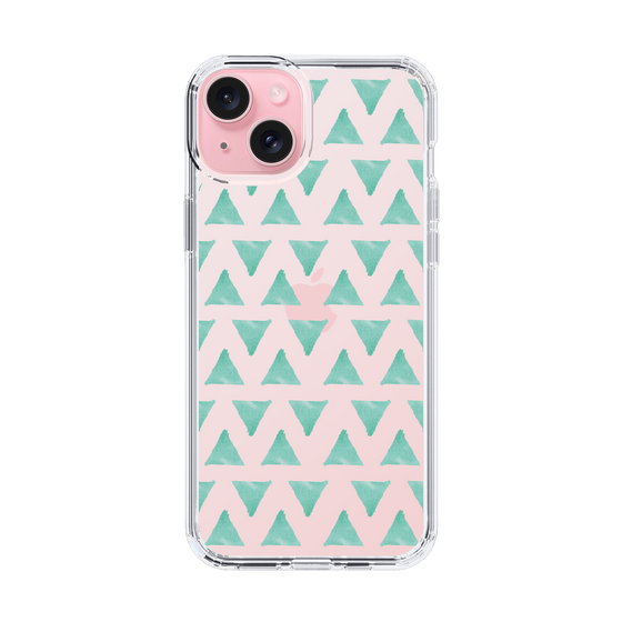 Slim Protection Case［ Original - Favorite Color Triangle - Green ］