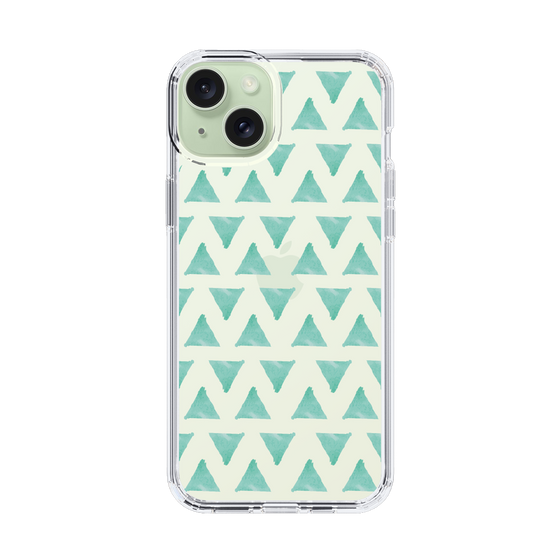Slim Protection Case［ Original - Favorite Color Triangle - Green ］