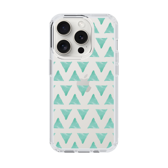 Slim Protection Case［ Original - Favorite Color Triangle - Green ］