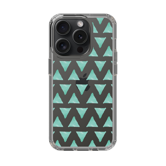 Slim Protection Case［ Original - Favorite Color Triangle - Green ］