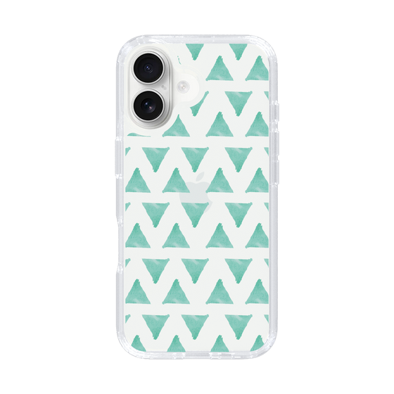 Slim Protection Case［ Original - Favorite Color Triangle - Green ］