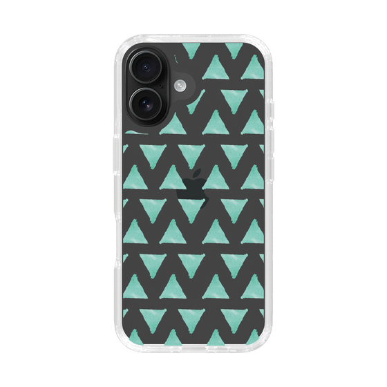 Slim Protection Case［ Original - Favorite Color Triangle - Green ］