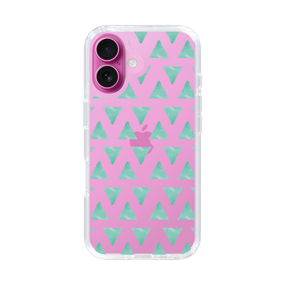Slim Protection Case［ Original - Favorite Color Triangle - Green ］