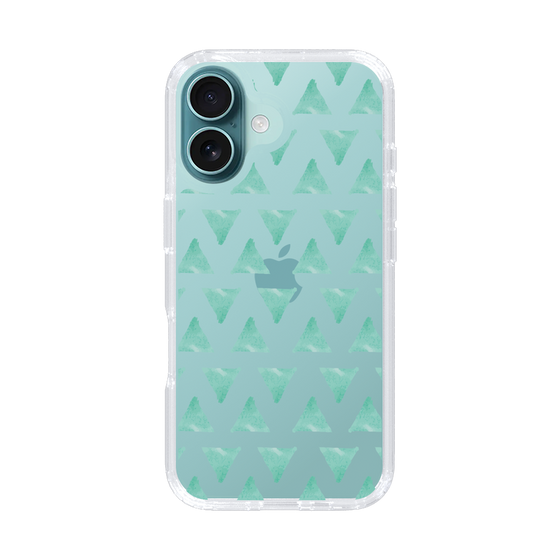 Slim Protection Case［ Original - Favorite Color Triangle - Green ］