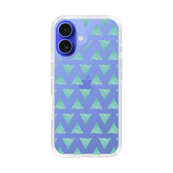 Slim Protection Case［ Original - Favorite Color Triangle - Green ］