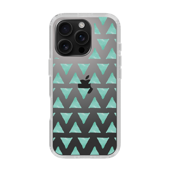 Slim Protection Case［ Original - Favorite Color Triangle - Green ］