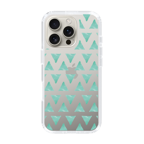 Slim Protection Case［ Original - Favorite Color Triangle - Green ］