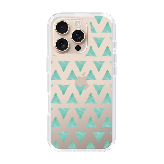 Slim Protection Case［ Original - Favorite Color Triangle - Green ］