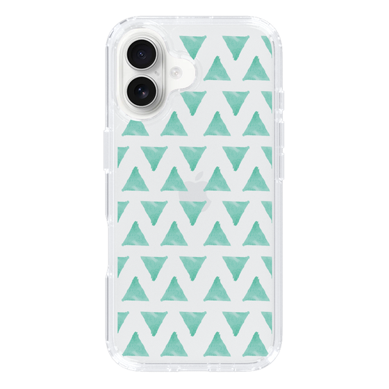 Slim Protection Case［ Original - Favorite Color Triangle - Green ］