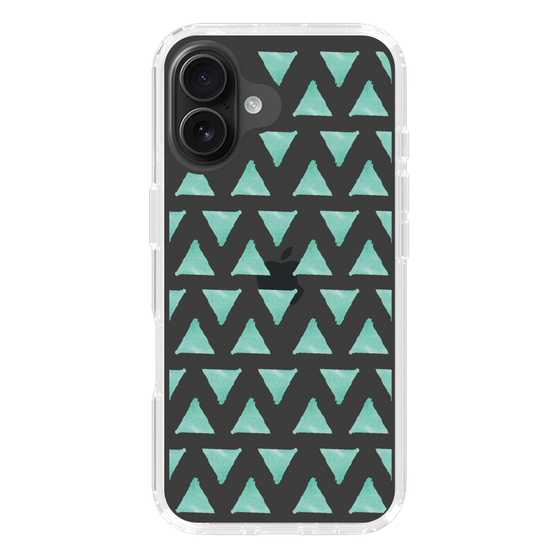 Slim Protection Case［ Original - Favorite Color Triangle - Green ］