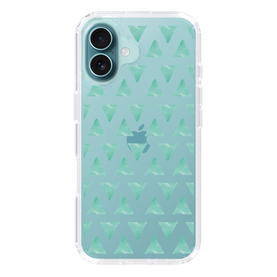 Slim Protection Case［ Original - Favorite Color Triangle - Green ］