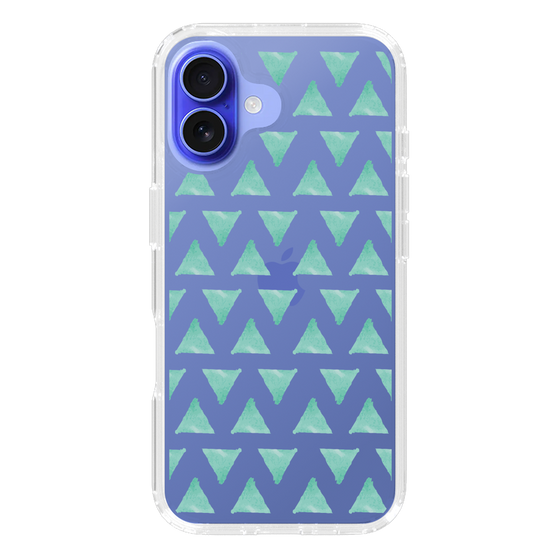 Slim Protection Case［ Original - Favorite Color Triangle - Green ］